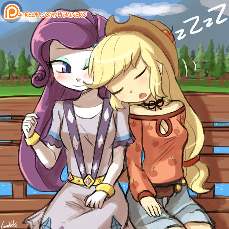 Applejack Fell Asleep