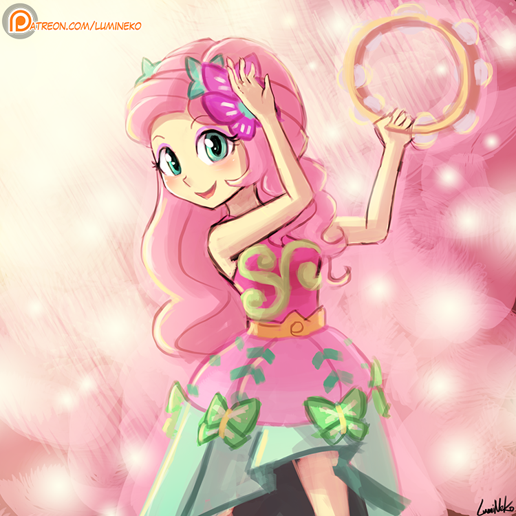 (Speed Paint) Fluttershy Rocks!