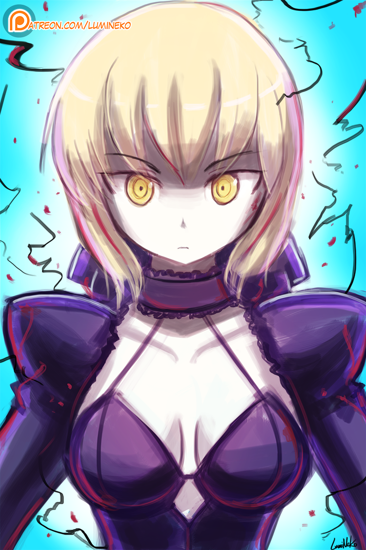 (Speed Paint) Saber Alter