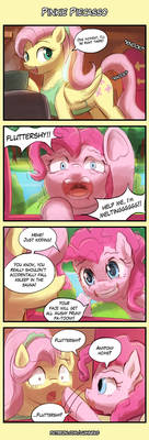 4koma Friday - Pinkie Piecasso