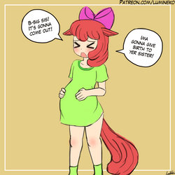 Apple Bloom is pregnant?!