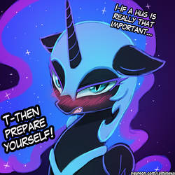 Cuddle the Nightmare Moon!