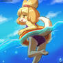 AC Throwback: Isabelle Loves Swimming