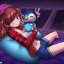 With My Piplup