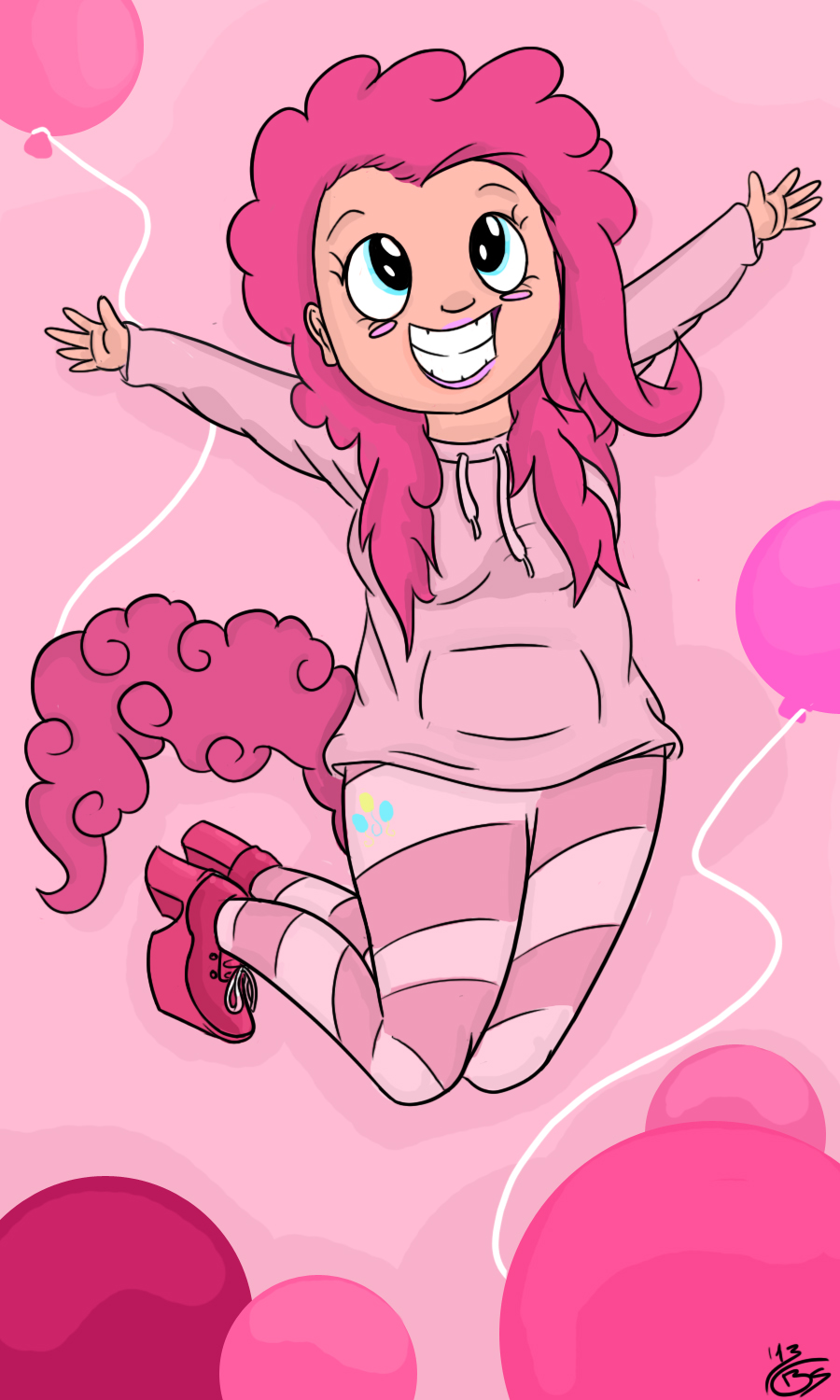 Pinkie Pie, Humanized