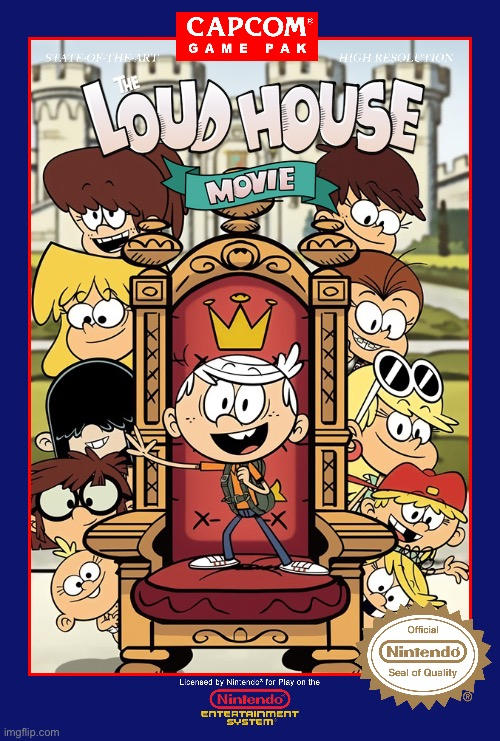 *TLH Movie (NES Box Art - Capcom) (Ver. 2) by TotallyPurple2024 on ...