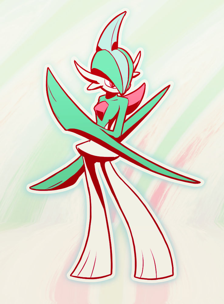 Gallede Line Gallade by Zedrin on DeviantArt
