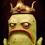 King Frog Cookie Jar-complete