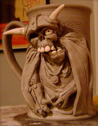 Litch King Beer Mug- WIP