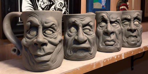 New Mugs on the shelf