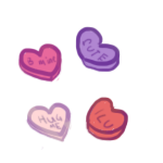 Heart-Shaped Candies