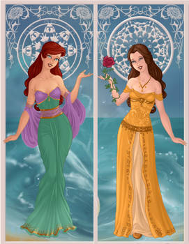 Ariel and Belle