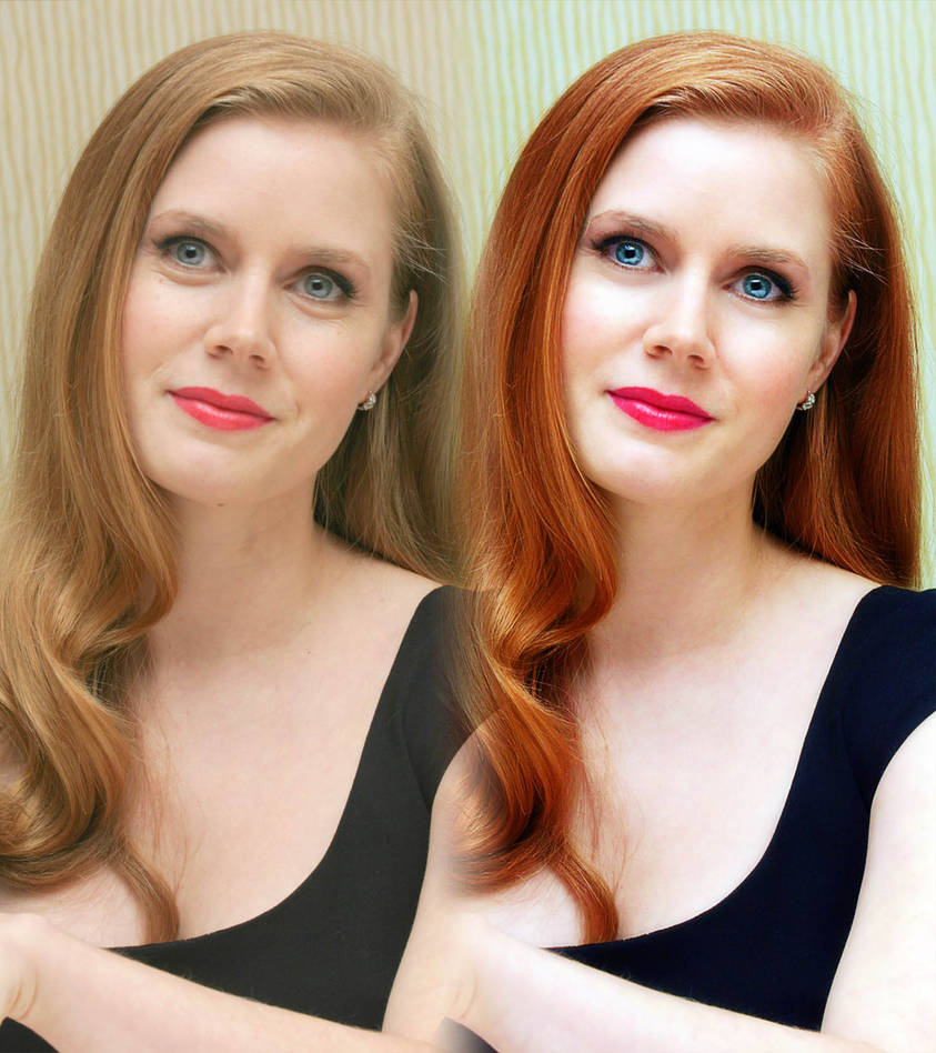 Amy Adams before after by anian0 on DeviantArt