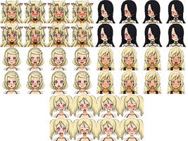 Mistress's Arena B.H.P. Partner Faces by thriller54321