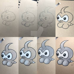 Castform Pokmon drawing