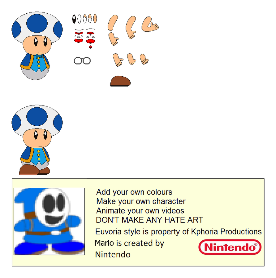 Toad Cod Character Character Builder General Toad by kasden95 on DeviantArt