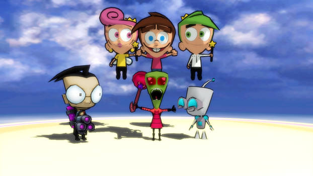 Fairly Odd Invaded Bday(MMD)