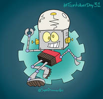 Toontober Day 31 - Robot Jones