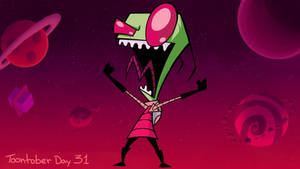 Toontober Day 31 - Invader Zim