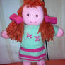 Pauline (Hand knitted Doll)