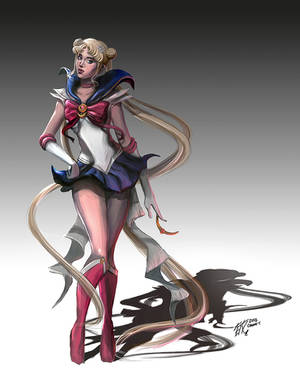 Sailor Moon concept art version