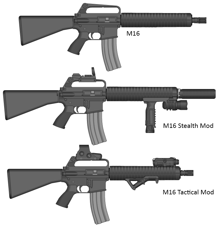 Custom M16 by ItzEwen on DeviantArt