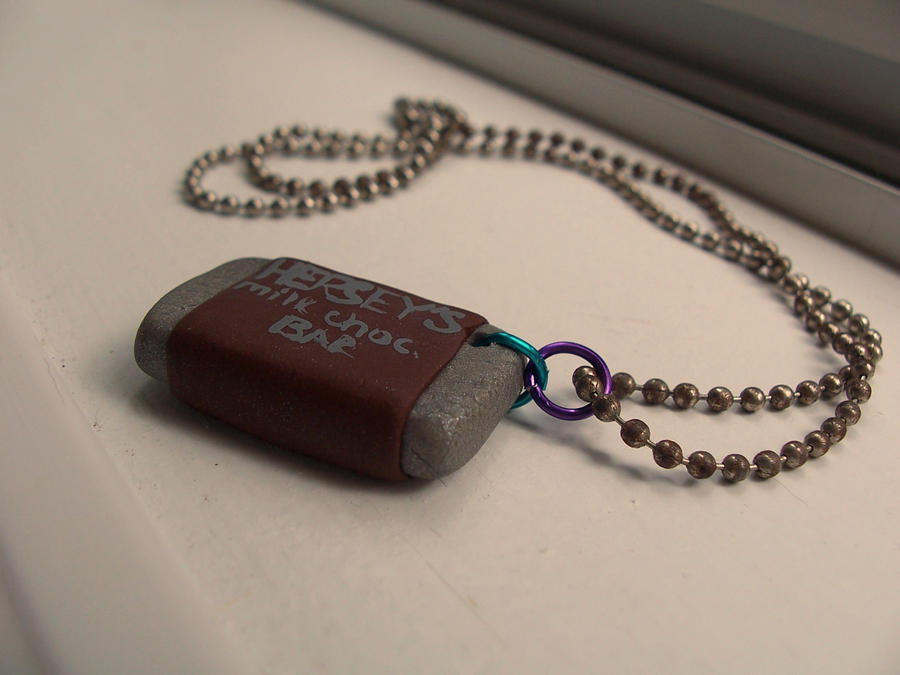 Hershey Bar Necklace