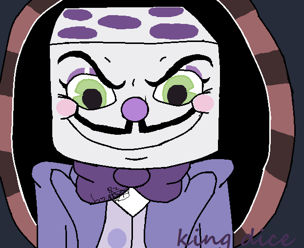 Cuphead Request 2/5 King Dice X Kanna by Bluecupcake01 on DeviantArt