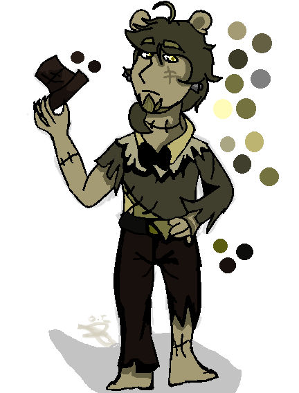Dreadbear Drawing Reference DreadBear (referencia) by FoxyayBlue on DeviantArt