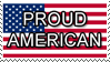 Proud American Stamp by Leeanix