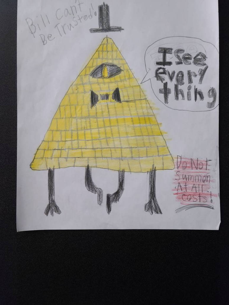 Bill cipher from gravity falls by WilliamB43R on DeviantArt