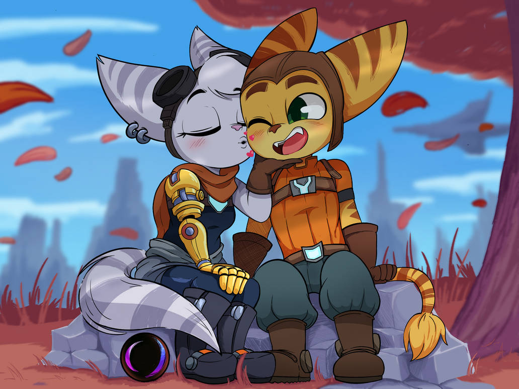 Ratchet x Rivet - Autumn love in Savali by GamerAlfa117 on DeviantArt
