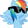 Rainbow Dash Chillin'