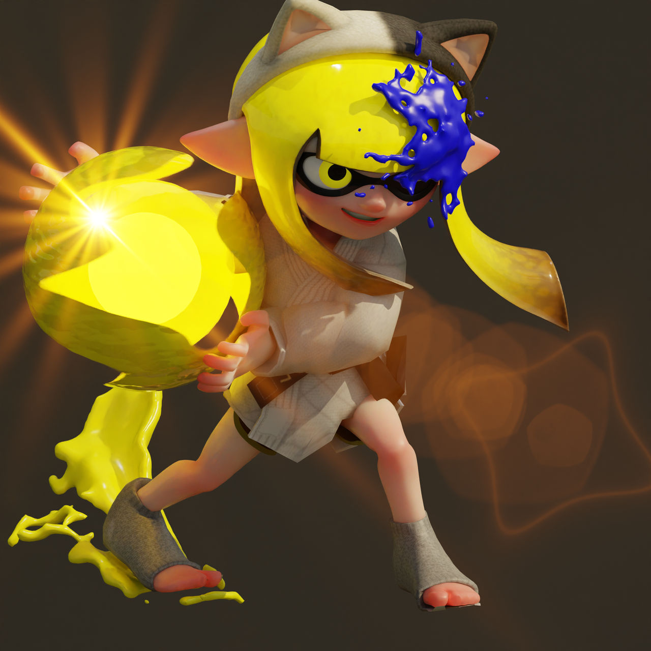 Splatoon Figure Deviantart splatoon by djdjj304005 on DeviantArt