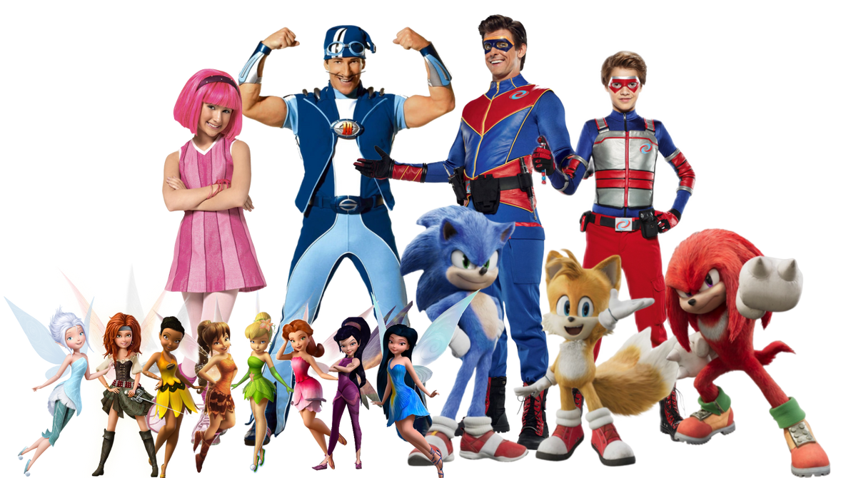 Tinkerbell LazyTown Sonic And Henry Danger 2015 By Bubbasown11 On tinkerbell-lazytown-sonic-and-henry-danger-2015-by-bubbasown11-on
