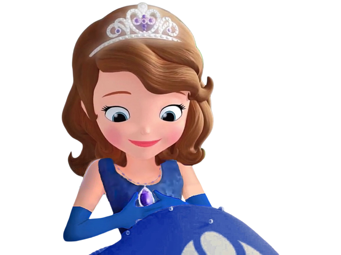 princess sofia blue dress Disney Sofia first blue dress Crown snowflake toy figure princess - Dolls - Racine, Wisconsin | Facebook Marketplace