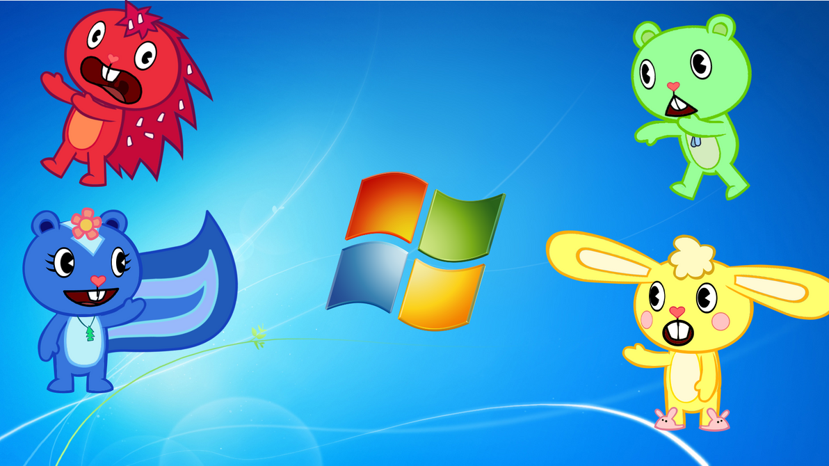 all htf charters with windows 7 logo by imjay2004 on DeviantArt
