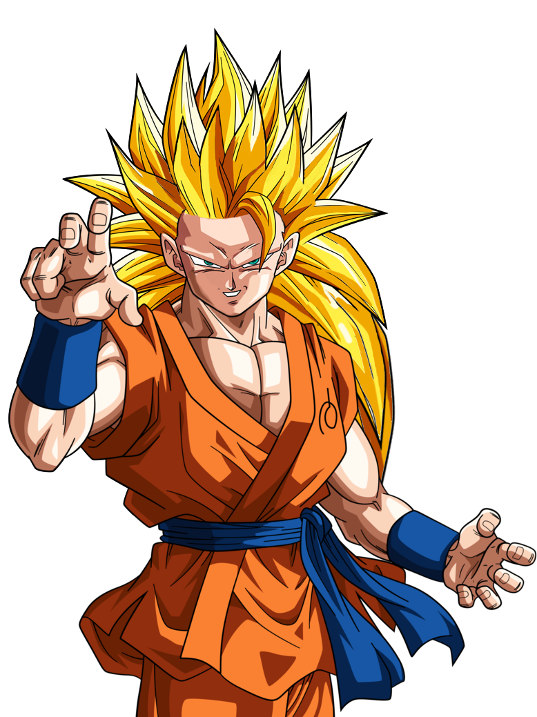 Goku super saiyan 3 by BardockSonic on DeviantArt