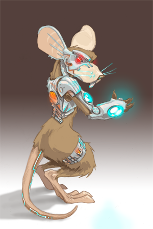 Bionic Mouse by cardboardshark on DeviantArt