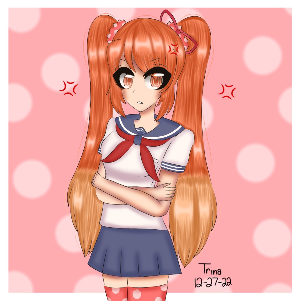 Osana Najimi  Yandere simulator memes, Yandere simulator, Yandere  simulator fan art