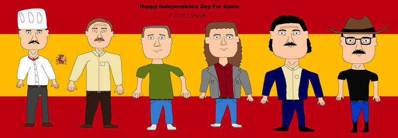 Happy Independence Day For Spain