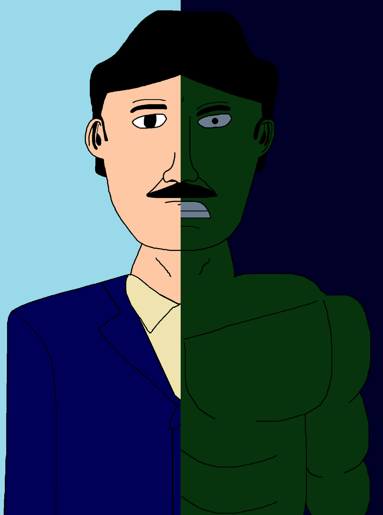 Two Faced Hulk Ramiro by ElRamsPedro on DeviantArt