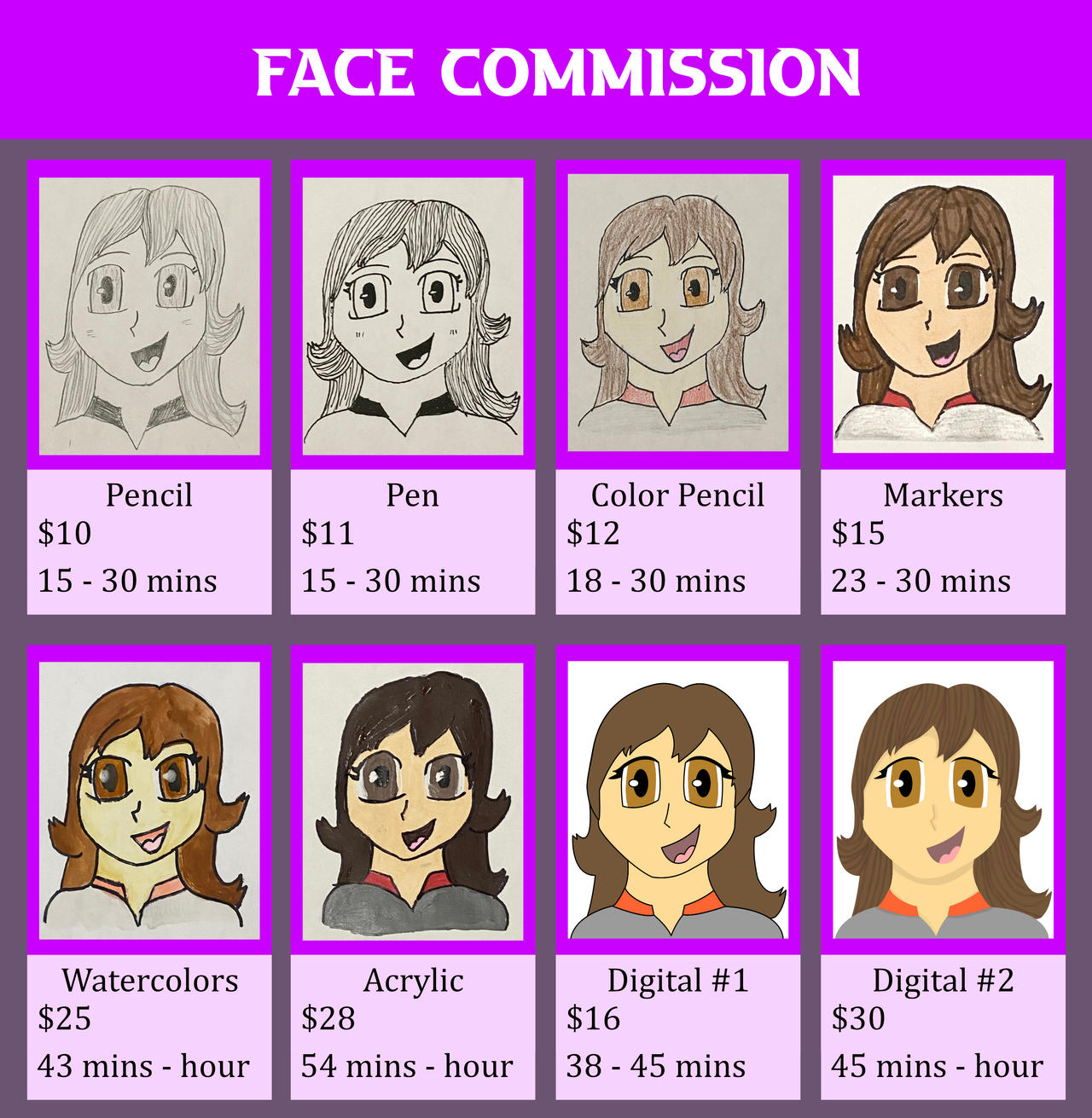 Deviantart Stock Face Face Commission by TeamAshArtist on DeviantArt
