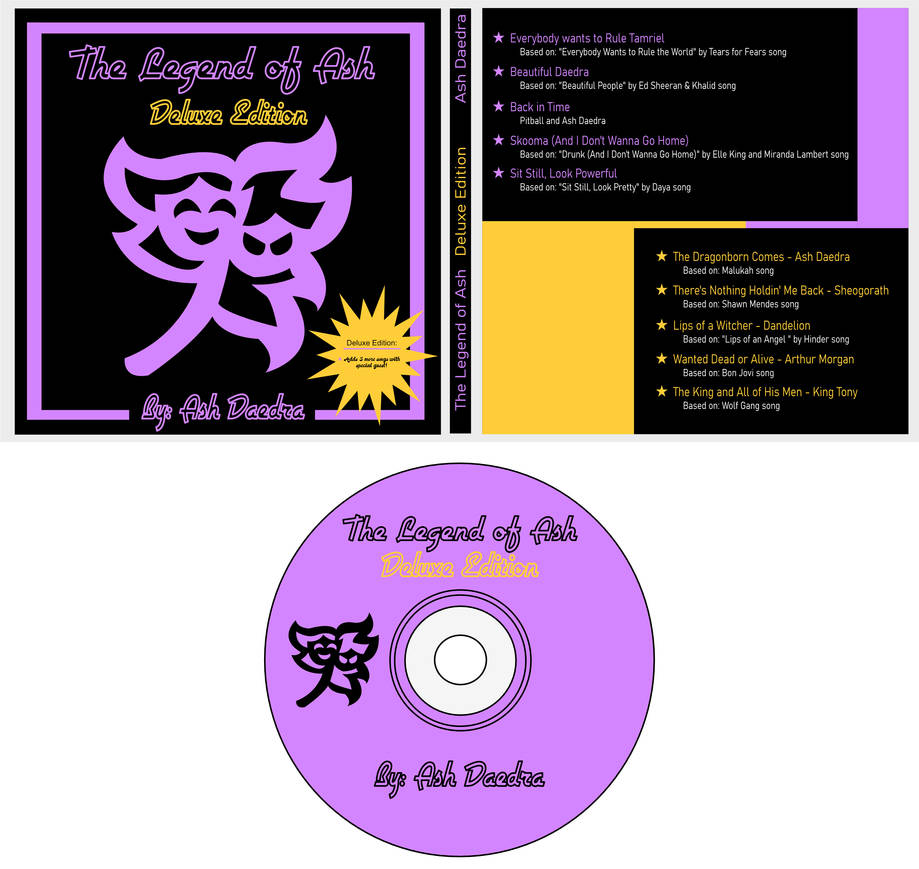 The Legend of Ash CD Album