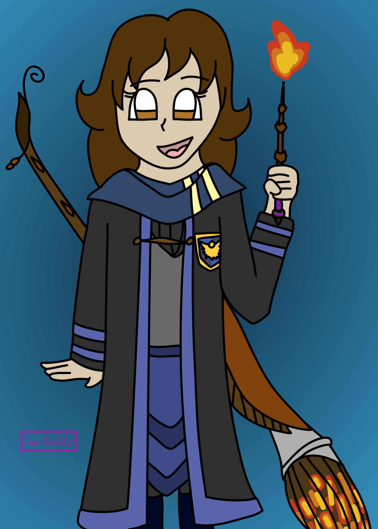 Ravenclaw Deviantart Ravenclaw Ash by TeamAshArtist on DeviantArt