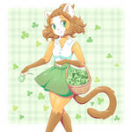 clover gathering by SugarJoySpark