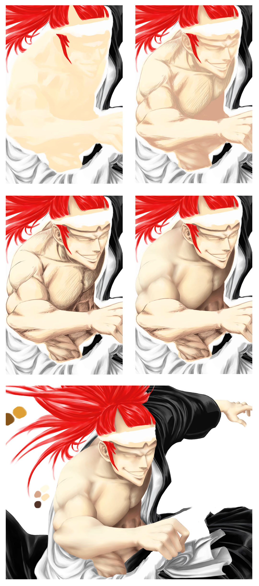 Renji skin coloring