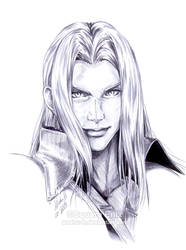 FF7 - SEPHIROTH - Pen