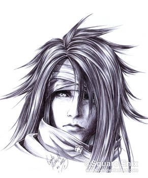 FF7 - VINCENT Valentine - Pen by Washu-M