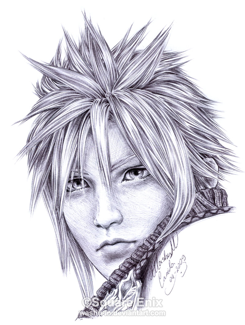 FF7 - CLOUD Strife - Pen 2